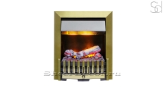 Электротопка для камина Dimplex Danville Golden Brass из сплава металла_1