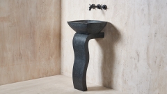 Гранитная ножка - пьедестал под раковину Vita из камня Grey Pearl 697169021_1