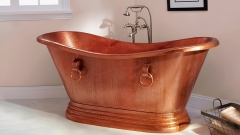 Элитная ванна Sandra M30 из меди Copper 0682008530 производство ИНДОНЕЗИЯ_1