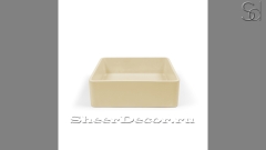 Накладная раковина Diana из желтого бетона Concrete Yellow РОССИЯ 520475111 для ванной комнаты_1