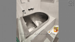 Дизайнерская ванна Tabur из бронзы Chrome Bronze742303651 производство ИНДОНЕЗИЯ_2