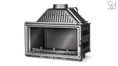 Топка для камина дровяная Kawmet W15 12 kW Gray из чугуна _1