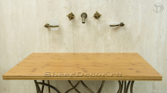 Столешница RecTop из натурального бамбука сорта Golden Bamboo прямоугольной формы, с матовой фактурой 097600041_2