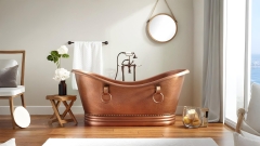 Элитная ванна Sandra M36 из меди Copper 0682008536 производство ИНДОНЕЗИЯ_1