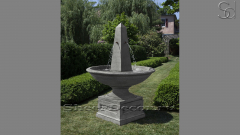 Гранитный фонтан серого цвета Siita из камня сорта Marengo 647017441_1