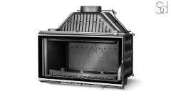 Каминная топка на дровах  Kawmet W16 14,7 kW Gray из чугуна_1