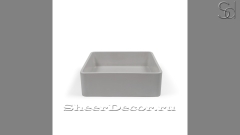 Накладная раковина Diana из серого бетона Concrete Grey РОССИЯ 520342111 для ванной комнаты_1