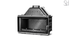Топка для камина дровяная Kawmet W16 18 kW Gray из чугуна _1